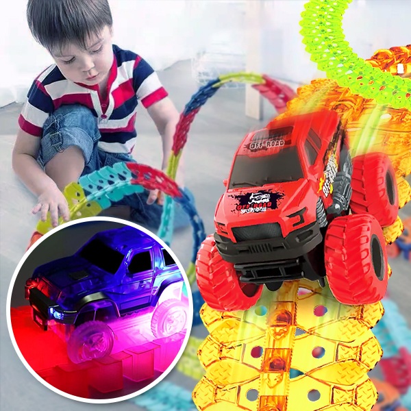 Valgusrada koos autoga | LUMITRACK