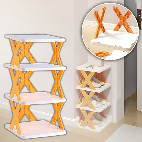 Mitmekihiline kokkupandav jalatsiriiul | OBUCKO