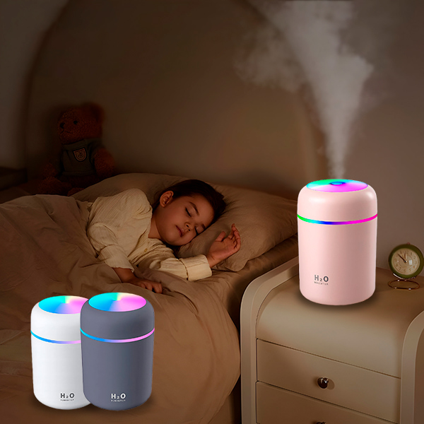 Õhku puhastav õhuniisutaja rahustavate tuledega | FRESHMIST