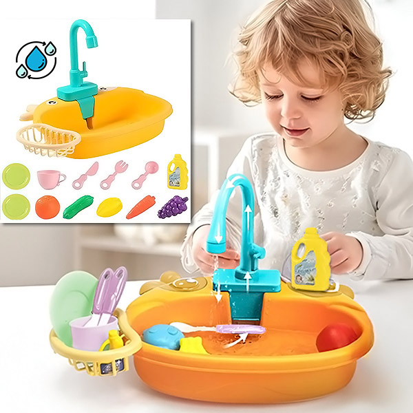 Jooksva veega laste köögivalamu | SINKIFUN