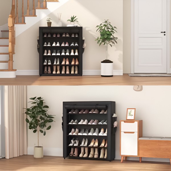 Kaasaskantav ja virnastatav jalatsiriiul | OMARA