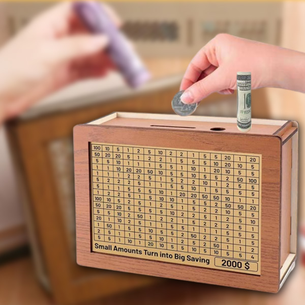 Puidust säästukarp | COINSAVE