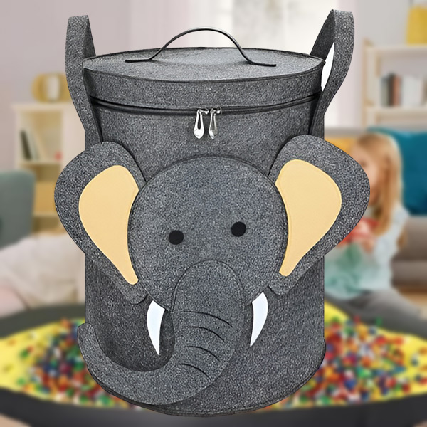 Mänguasjade korraldaja sisseehitatud mängumatiga | FOLDATOY