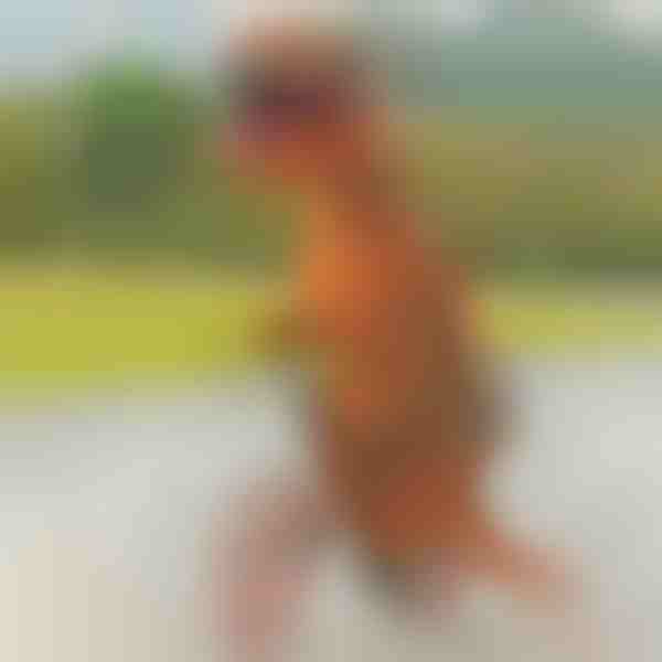 Täispuhutav dinosauruse kostüüm | TREXCOS