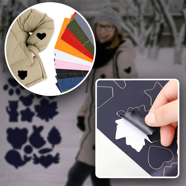 Kleepuvad remondiplaastrid (8x mitu värvi) | ZAKRPKA