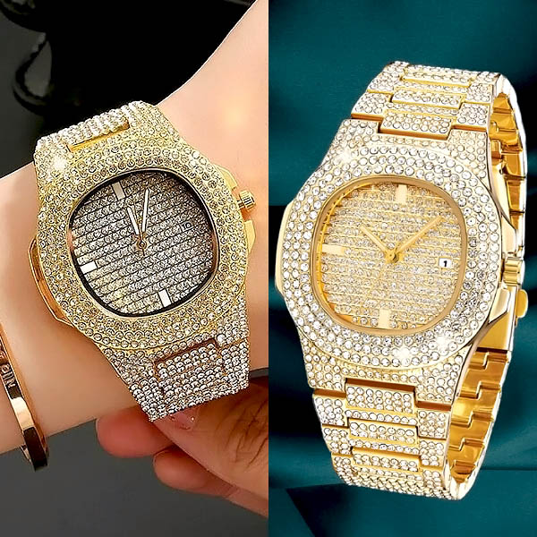 Luksuslik kristallidega kaunistatud käekell | LUXURIA