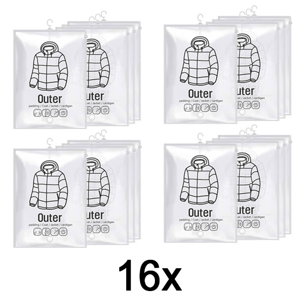 4x Rippuvad vaakumkotid (4 tk) | VACUHANG