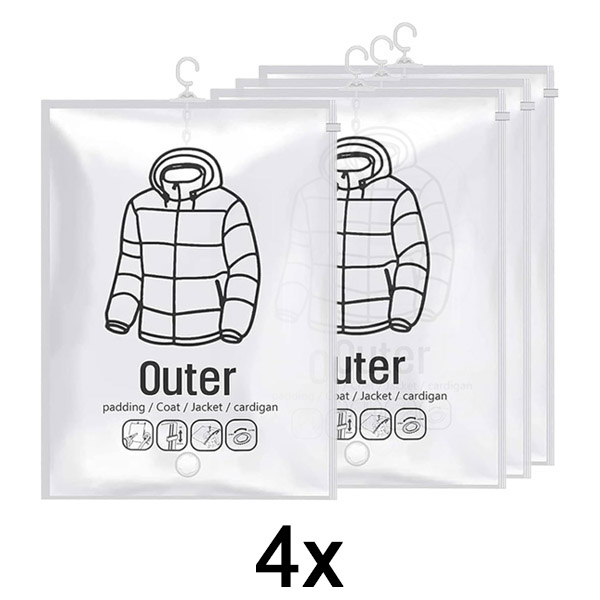 1x Rippuvad vaakumkotid (4 tk) | VACUHANG