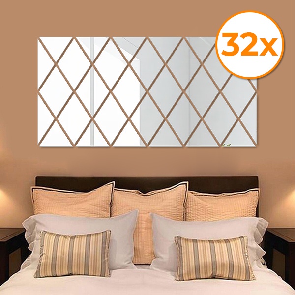 Peegli seinakleebised (32 tk) | WALLGEM