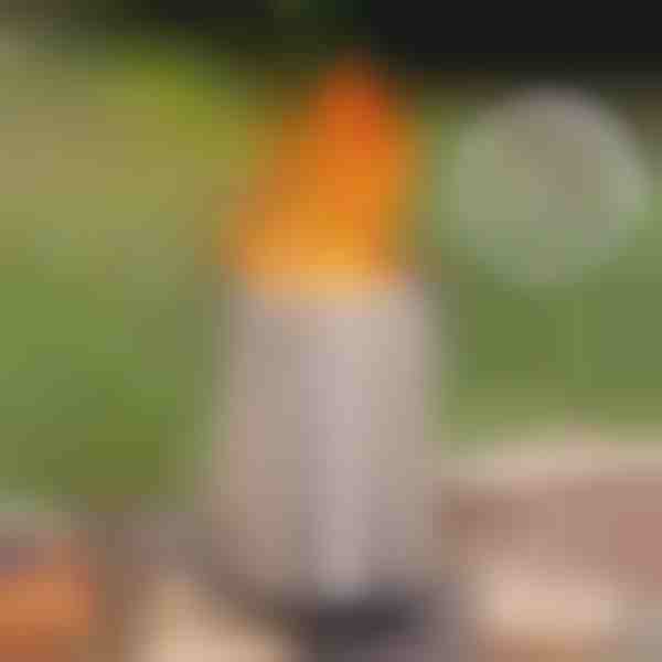 Suitsuvaba lauakamin - tõeline leek, ilma suitsuta, kasutamiseks sise- ja välistingimustes | FIRENOVA